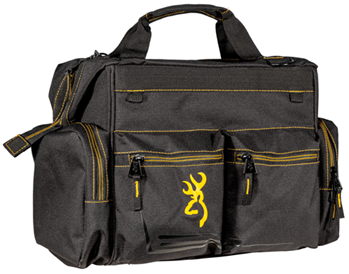 108007 Browning 121095899 Shooting Bag Black & Gold Black & Gold Shooting Bag