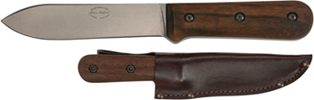 Kabar 108411 Ka-Bar BK62 Becker Kephart 5.13" Drop Point Plain 1095 Cro-Van Walnut Handle Fix