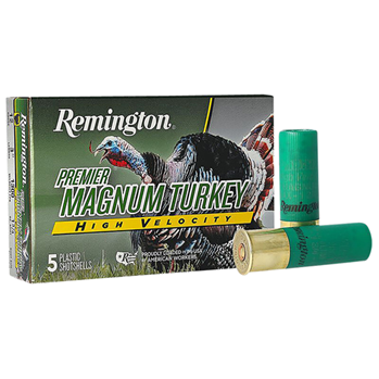 108416 Remington Ammunition PHV12M5A Premier High-Velocity Magnum Turkey  12 Gauge 3" 1