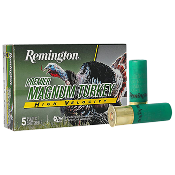 108418 Remington Ammunition PHV1235M5A Premier High-Velocity Magnum Turkey  12 Gauge 3.