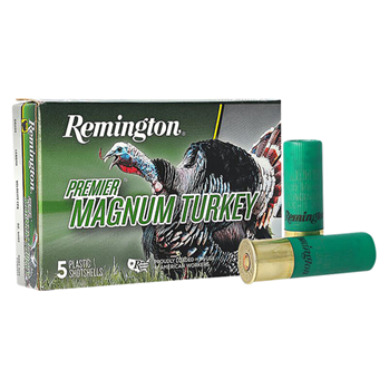 108420 Remington Ammunition P12XHM4A Premier Magnum Copper-Plated Buffered Turkey  12 G