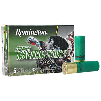 108423 Remington Ammunition P1235M4A Premier Magnum Copper-Plated Buffered Turkey  12 G