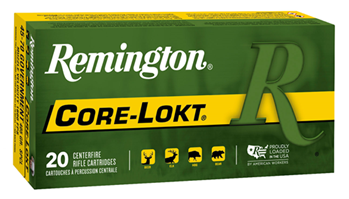 108434 Remington Ammunition 21459 Core-Lokt  45-70 Gov 405 gr Soft Point (SP) 20 Bx/ 10