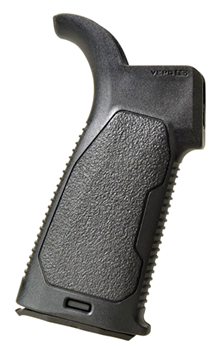 Strike Industri 108442 Strike ARVEPG15 Viper Enhanced Pistol Grip AR-Platform Black Polymer 15 Degree