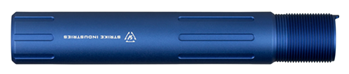 Strike Industri 108446 Strike ARCARPRESLICKBLU Receiver Extension Tube  AR Pistol Platform Blue Anodize
