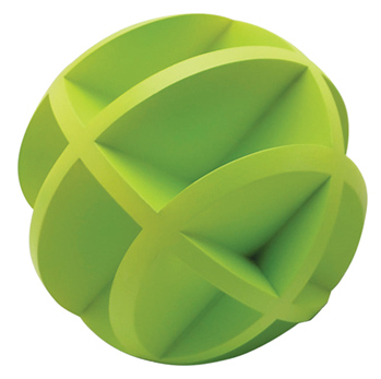 Gsm Outdoors 108490 SME SBB Self-Healing Bouncing Ball Polymer Green Impact Enhancement Motion