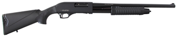 MERIVA Rock Island CR103 Meriva  Pump 12 Gauge 18.5" 5+1 3" Black Fixed Synthetic Stock