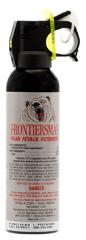 Security Equip 108611 Sabre FBAD03 Frontiersman Bear Spray Effective 30 ft 7.90 oz Aerosol Repels Bear