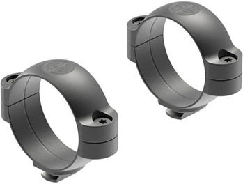 108671 Leupold 174326 Dual Dovetail Scope Ring Set Medium 35mm Tube Matte Black Steel