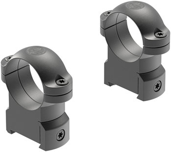 108712 Leupold 177360 Ringmounts Scope Ring Set CZ 550 High 1" Tube Matte Black Steel