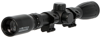 109322 Konus 7351 KonusFire  Matte Black 3-9x32mm 1" Tube 30/30 Reticle Includes Mounti