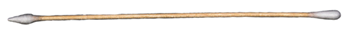 Pro-shot Produc 109369 Pro-Shot TTSWAB1 Cotton Cleaning Swab Double Ended Multi-Caliber Universal Firea