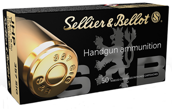 Magtech 109434 Sellier & Bellot SB357SIGB Handgun 357 Sig 124 GR Jacketed Hollow Point (JHP) 50