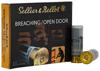Magtech 109444 Sellier & Bellot SB12BR Breaching  12 Gauge 2.75" 1/2 oz 10 Bx/ 25 Cs