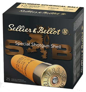Magtech 109445 Sellier & Bellot SB12RBB Shotgun 12 Gauge 2.75" 25 Bx/ 10 Cs