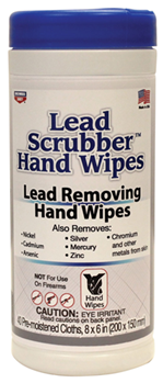109517 Birchwood Casey 32440 Lead Scrubber  8" x 6" Wipes 40 Per Pkg