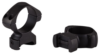 109540 Konus 7400 Scope Ring Set  For Rifle Picatinny/Weaver High 1" Tube Matte Black S