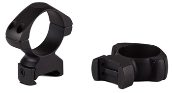 109542 Konus 7403 Scope Ring Set  Picatinny/Weaver Rifle High 30mm Matte Black Steel