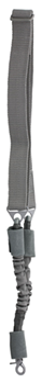 Ncstar / Vism 109677 NcStar AARS1PU Single Point Sling  1.50" 44"-60" Urban Gray Nylon Rifle