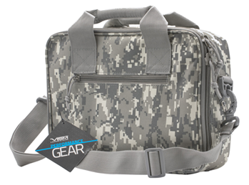 Ncstar / Vism 109681 NcStar CPDX2971D VISM Double Pistol Range Bag with Mag Pouches, Loop Fasteners,
