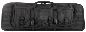 Ncstar / Vism 109689 NcStar CVDC2946B36 VISM Double Carbine Case Black PVC Nylon with Foam Padding, L