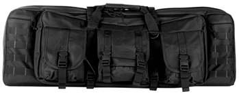 Ncstar / Vism 109690 NcStar CVDC2946B42 VISM Double Carbine Case Black PVC Nylon with Foam Padding, L