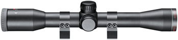 109844 Tasco TRF432 Rimfire  Matte Black 4x 32mm AO 1" Tube Truplex Reticle Includes We