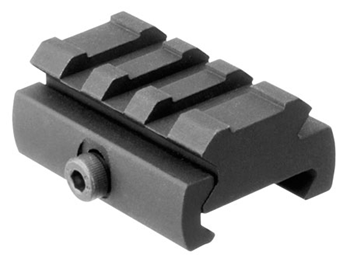 Aim Sports Inc 109965 Aim Sports ML109 Riser Mount  Black Anodized Low Profile Picatinny/Weaver Mount