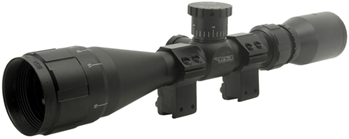 Bsa Optics 109978 BSA 22412X40AO Sweet 22 Matte Black 4-12x 40mm AO 1" Tube 30/30 Duplex Reticle F