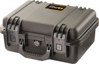 Pelican Storm C 110036 Pelican 2100 Storm Case made of HPX Resin with Black Finish, Soft-Grip Handle, V