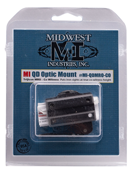 110703 Midwest Industries MIQDMROCO Trijicon MRO Co-Witness Black Hardcoat Anodized Any