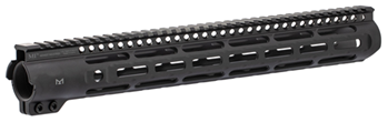 Midwest Industr 110715 MIDWEST INDUSTRIES INC MISLH15 Slimline AR-15 6061 Aluminum Black Hard Coat Anod