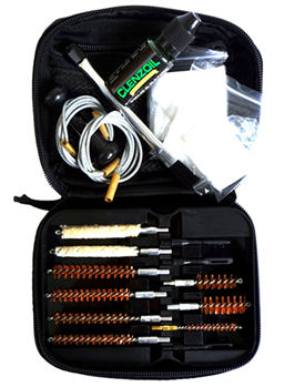 Clenzoil Unlimi 111451 Clenzoil 2335 Multi-Caliber Rifle Multi-Caliber Cleaning Kit 13 Piece Black Case