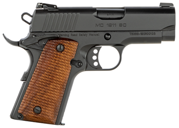 Eaa Corp GIRSAN Girsan 390045 MC1911 SC 9mm Luger Caliber with 3.40" Barrel, 7+1 Capacity, Black