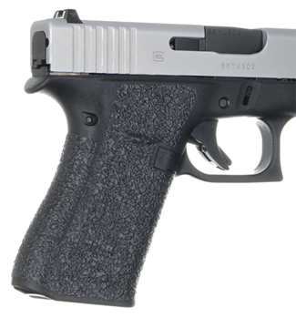 Talon Grips Inc 111483 Talon Grips 385R Adhesive Grip  Glock 48, 43X Textured Black Rubber