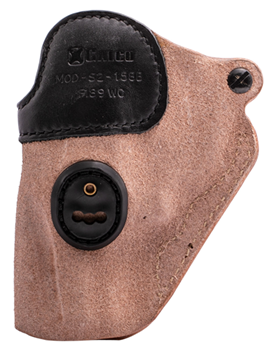 111542 Galco S2158B Scout 3.0  Natural w/Black Mouth Band Leather IWB S&W J Frame 640 C