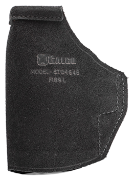 111551 Galco STO464B Stow-N-Go Holster IWB Style made of Leather with Black Finish, Met