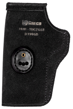 111559 Galco TUC266B Tuck-N-Go 2.0  Black Leather IWB Kimber 1911 4" Ambidextrous