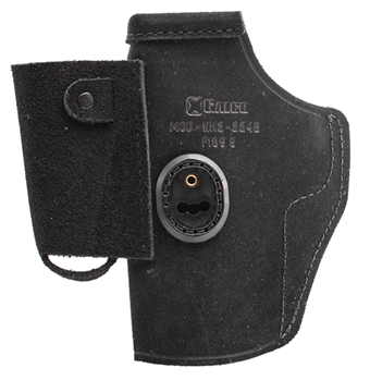111567 Galco WK2224B WalkAbout 2.0 Holster IWB Open Top Style made of Leather with Blac