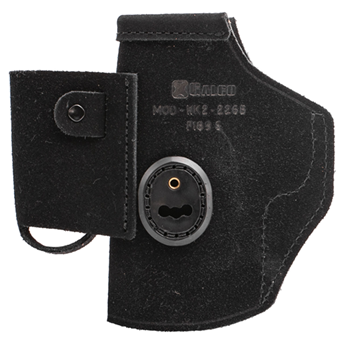 111568 Galco WK2226B Walkabout 2.0  Black Leather IWB Fits Glock 19,23,32 Ambidextrous