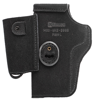 111569 Galco WK2266B WalkAbout 2.0 Holster IWB Open Top Style made of Leather with Blac