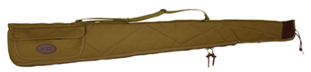 Boyt Harness Co 112066 Boyt Harness OGC97PXL6 Alaskan Shotgun Case made of Waxed Canvas with Khaki Fini