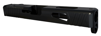 112218 Rival Arms RA10G106A Precision Slide Doc Optic Cut fits Glock 17 Gen4 Black QPQ