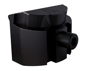 112224 Rival Arms RA75G111A Grip Plug  fits Glock Gen4 Except 36/42/43 Black Hard Coat