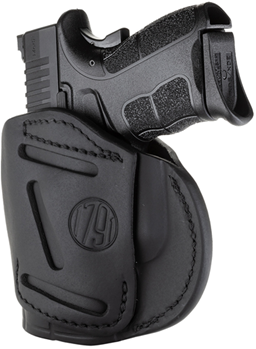 1791 Gun Leathr 112345 1791 Gunleather 4WH4SBLR 4 Way Glock 26-30,33,39/Sig P228,239 Sprgfld XDS, XDE,