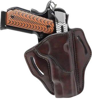 1791 Gun Leathr 112373 1791 Gunleather BH1SBRR BH1 1911 4"-5" Signature Brown Leather