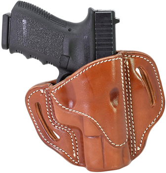 1791 Gun Leathr 112378 1791 Gunleather BH21CBRR BH2.1 Belt Holster OWB Classic Brown Leather Fits Glock