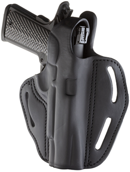 1791 Gun Leathr 112387 1791 Gunleather BHX1CLSBLR BHX Belt Holster Size 01 OWB Cocked & Loaded Style ma