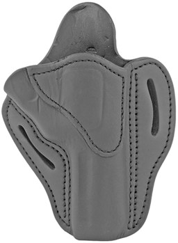 1791 Gun Leathr RVH-2-SBL-R 1791 Gunleather RVH2SBLR RVH2 Holster Size 02 OWB Style made of Leather with Ste