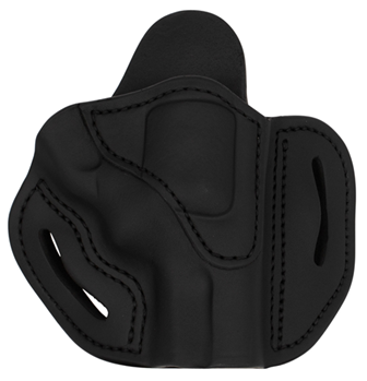 1791 Gun Leathr 112402 1791 Gunleather RVH2SSBLR RVH2S Holster Size 02S OWB Style made of Leather with